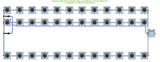 ALIEN Hydroponics RDWC 36 Pot 3 Row 20L Compact Header Kit