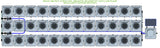 ALIEN Hydroponics RDWC 36 Pot 3 Row 20L Remote Header Kit with Air Pump