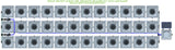 ALIEN Hydroponics RDWC 36 Pot 3 Row 36L Remote Header Kit with Air Pump