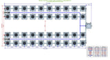 ALIEN Hydroponics RDWC 40 Pot 4 Row 20L Compact Header Kit
