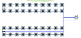 ALIEN Hydroponics RDWC 40 Pot 4 Row 20L Remote Header Kit