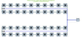 ALIEN Hydroponics RDWC 40 Pot 4 Row 36L Remote Header Kit