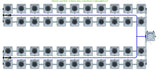 ALIEN Hydroponics RDWC 44 Pot 4 Row 20L Compact Header Kit