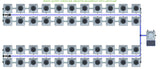 ALIEN Hydroponics RDWC 44 Pot 4 Row 20L Remote Header Kit with Air Pump