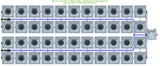 ALIEN Hydroponics RDWC 44 Pot 4 Row 36L Compact Header Kit