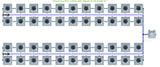 ALIEN Hydroponics RDWC 44 Pot 4 Row 36L Remote Header Kit