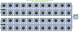 ALIEN Hydroponics RDWC 44 Pot 4 Row 36L Remote Header Kit