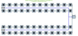 ALIEN Hydroponics RDWC 48 Pot 4 Row 20L Compact Header Kit