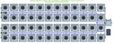 ALIEN Hydroponics RDWC 48 Pot 4 Row 36L Compact Header Kit with Air Pump
