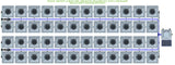 ALIEN Hydroponics RDWC 48 Pot 4 Row 36L Remote Header Kit with Air Pump