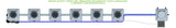 ALIEN Hydroponics RDWC 6 Pot 1 Row 20L Remote Header Kit with Air Pump