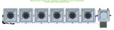 ALIEN Hydroponics RDWC 6 Pot 1 Row 36L Compact Header Kit with Air Pump