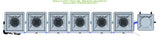 ALIEN Hydroponics RDWC 6 Pot 1 Row 36L Remote Header Kit