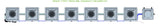 ALIEN Hydroponics RDWC 7 Pot 1 Row 36L Compact Header Kit