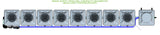 ALIEN Hydroponics RDWC 8 Pot 1 Row 20L Compact Header Kit
