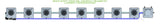 ALIEN Hydroponics RDWC 8 Pot 1 Row 20L Compact Header Kit