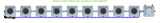 ALIEN Hydroponics RDWC 9 Pot 1 Row 20L Compact Header Kit