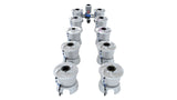 ALIEN Hydroponics V-SYSTEM 10 Pot 2 Row Kit