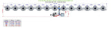 ALIEN Hydroponics V-SYSTEM 13 Pot 1 Row Middle Header Kit