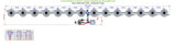 ALIEN Hydroponics V-SYSTEM 14 Pot 1 Row Middle Header Kit