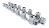 ALIEN Hydroponics V-SYSTEM 14 Pot 2 Row Kit