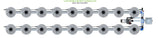 ALIEN Hydroponics V-SYSTEM 18 Pot 2 Row Kit