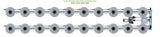 ALIEN Hydroponics V-SYSTEM 20 Pot 2 Row Kit