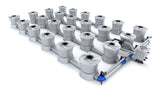 ALIEN Hydroponics V-SYSTEM 24 Pot 4 Row Kit