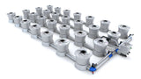 ALIEN Hydroponics V-SYSTEM 28 Pot 4 Row Kit