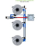 ALIEN Hydroponics V-SYSTEM 3 Pot 3 Row Kit