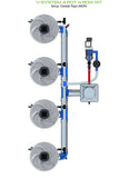 ALIEN Hydroponics V-SYSTEM 4 Pot 4 Row Kit