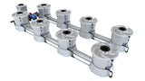 ALIEN Hydroponics V-SYSTEM 8 Pot 2 Row Kit