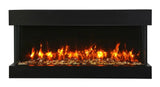 Amantii 72" True View Slim Smart Electric Fireplace 72-TRV-SLIM-LUMINA