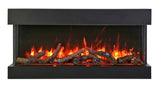 Amantii 72" True View Slim Smart Electric Fireplace 72-TRV-SLIM-LUMINA