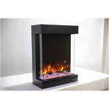 Amantii Cube 2025WM Lumina Freestand Electric Fireplace | CUBE-2025WM