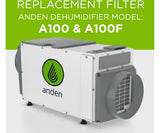 Anden 5895 Replacement Filter for A100 & A100F Dehumidifiers
