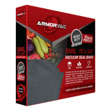 ArmorVac 11"x24" 5mil Precut Vacuum Seal Bags All Black (50 Pack)
