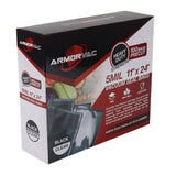 ArmorVac 11"x24" 5mil Precut Vacuum Seal Bags Black & Clear (50 Pack)