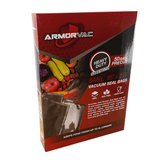 ArmorVac 15"x20" 5mil Precut Vacuum Seal Bags Black & Clear (50 Pack)