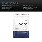 Athena Pro Bloom Dry Soluble Flowering Fertilizer Five 2 lb. Bags