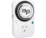 Autopilot Analog Grounded Timer 1725W 15A 24 Hour