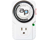 Autopilot Analog Grounded Timer 1725W 15A 24 Hour