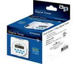 Autopilot Dual Outlet 7-Day Grounded Digital Programmable Timer 1725W