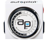 Autopilot Dual-Outlet Analog Grounded Timer 1725W 15A 24 Hour