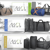 AWOL DAILY Large Brown Duffle Bag