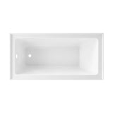 Swiss Madison Voltaire 60 x 30 Skirted Left Drain Soaking Alcove Bathtub in Glossy White (13 - Pack)
