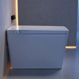 Swiss Madison Concorde Smart One-Piece 1.28 GPF Single Top Flush Toilet in Glossy White