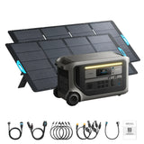 Anker SOLIX F3000 Portable Power Station + 400w Bifacial Solar Panel