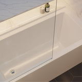 Swiss Madison Voltaire 60 x 30 Skirted Left Drain Soaking Alcove Bathtub in Glossy White (13 - Pack)