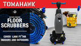 Scrubber Brush for TMOP18e Electric Floor Scrubber 2 Pack